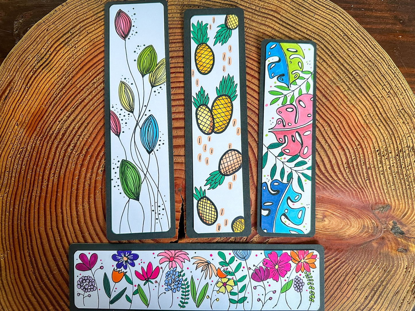 Bookmarks - Acrylics - Just for Fun Theme