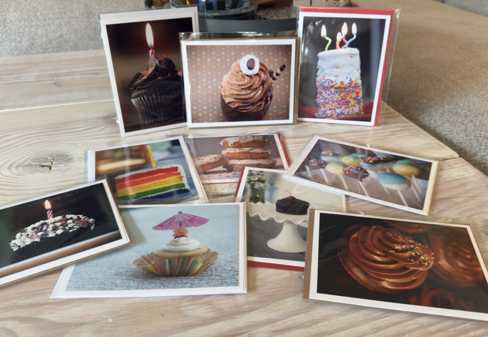 Blank Photo Note Cards - Celebration