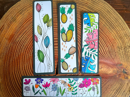 Bookmarks - Acrylics -  Just for Fun Theme