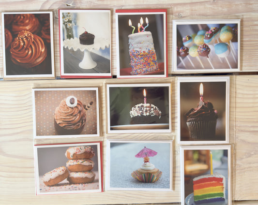 Blank Photo Note Cards - Celebration