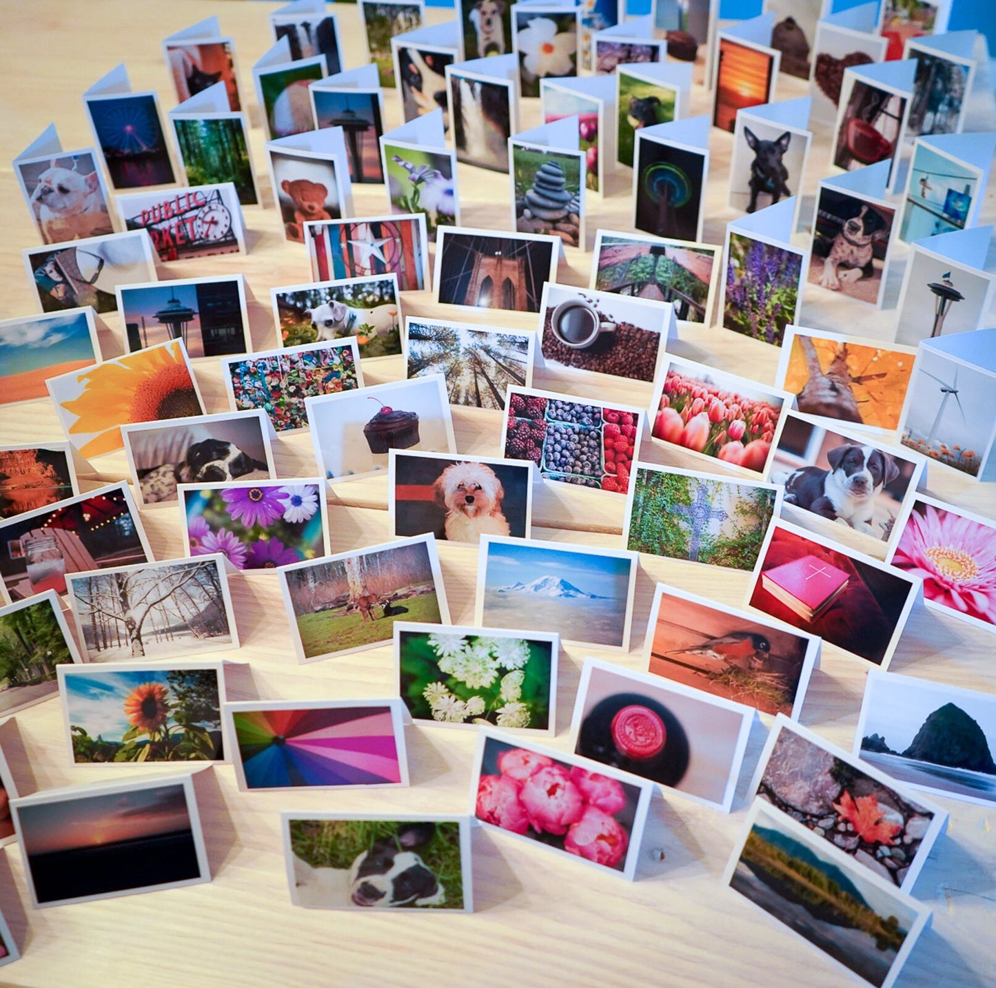 Blank Photo Note Cards - MINI - 2 x 3 size