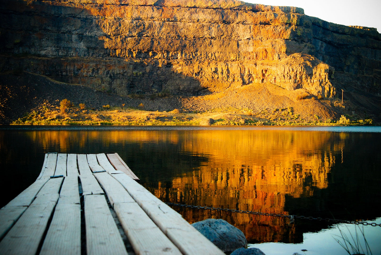 Home Decor Artwork - Digital Download - Summer Lake Dock Eastern WA
